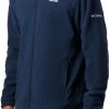 Buy 😉 Columbia Men's Notre Dame Fighting Irish Navy CLG Flanker™ III Fleece Jacket ❤️