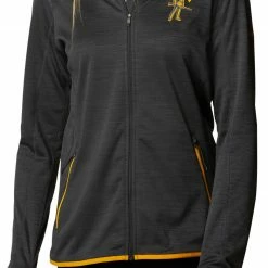 Budget 🥰 Columbia 👩 Women's West Virginia Mountaineers Darling Days Full-Zip Black Hoodie 👏