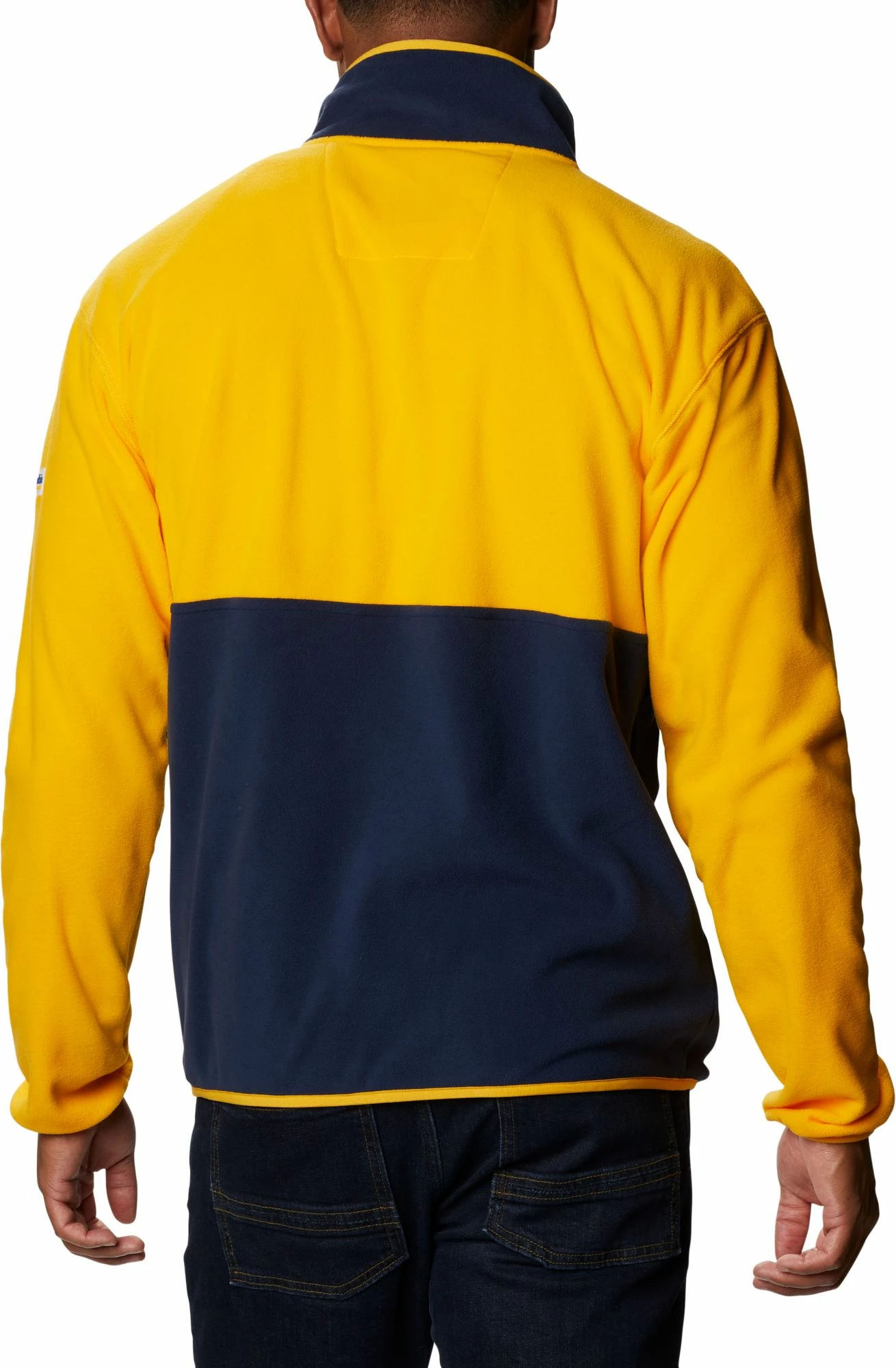 Discount ❤️ Columbia Men's West Virginia Mountaineers Gold Back Bowl Full-Zip Fleece Jacket 🎁 - Image 5