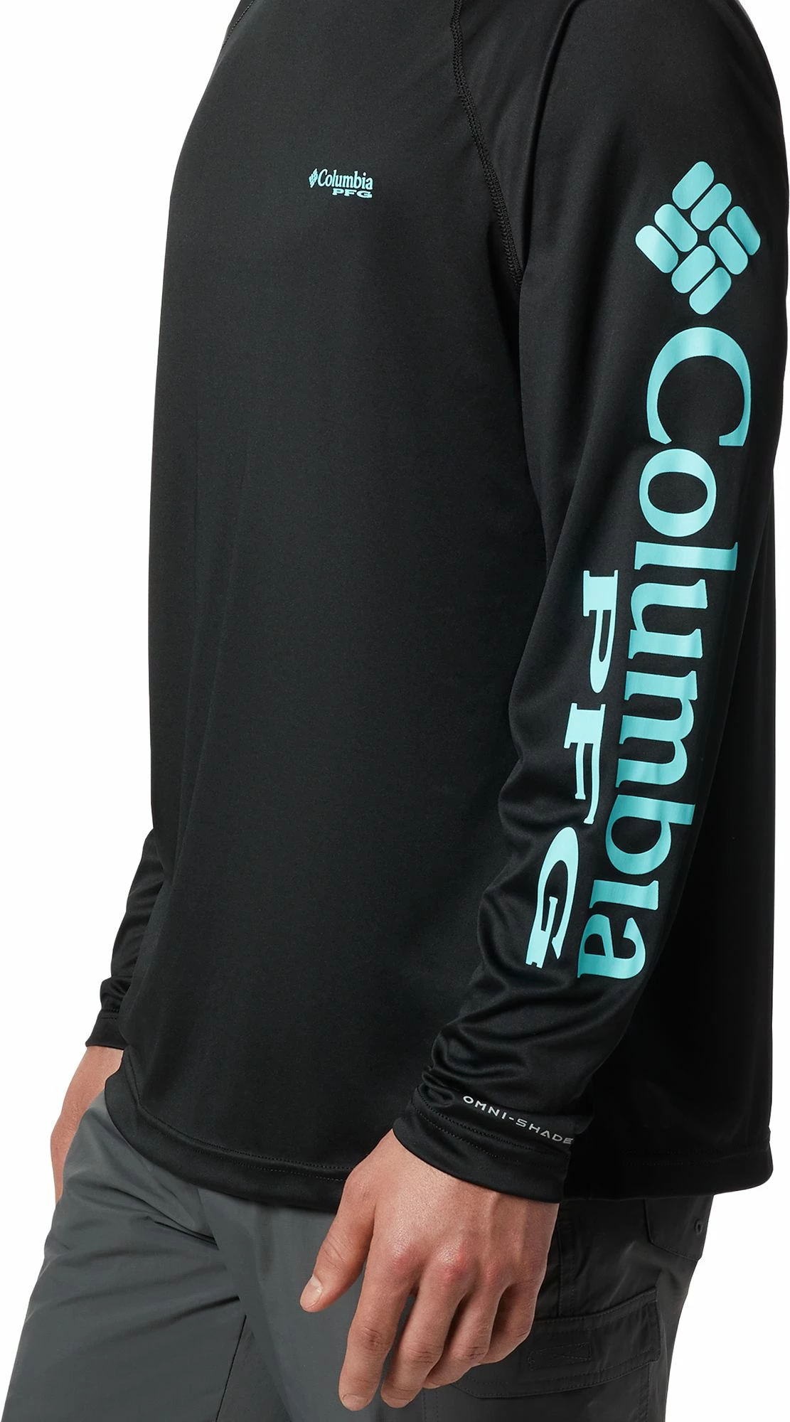 Budget ๐งจ Columbia Men's PFG Terminal Tackle Long Sleeve ๐ Shirt - Tall (Regular And Big & Tall) Vivid Blue/cool Grey Logo ๐ฅ - Image 3