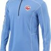 Coupon 💯 Columbia Men's Ole Miss Rebels 2022 NCAA ⚾ Baseball Men's College World Series Champions Shotgun Quarter-Zip 👍
