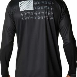 Best Pirce 👍 Columbia Columbus Men's PHG Terminal Shot Game Flag Long Sleeve T-Shirt Boulder/buffalo Game Flag 🌟