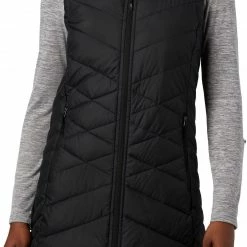 Hot Sale 🔔 Columbia 👩 Women's Heavenly Long Vest Black 👍