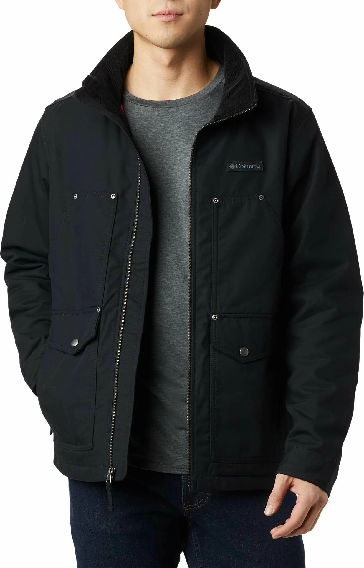 Flash Sale 🔔 Columbia Men's Loma Vista Insulated Jacket Black/mountain Red 🛒