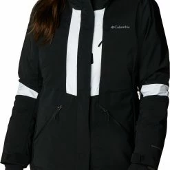 Budget 🧨 Columbia 👩 Women's Forbidden Peak Interchange Jacket Black/white 🎉