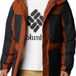Best Pirce 🎉 Columbia Men's Marquam Peak Fusion Parka Dark Amber 🤩