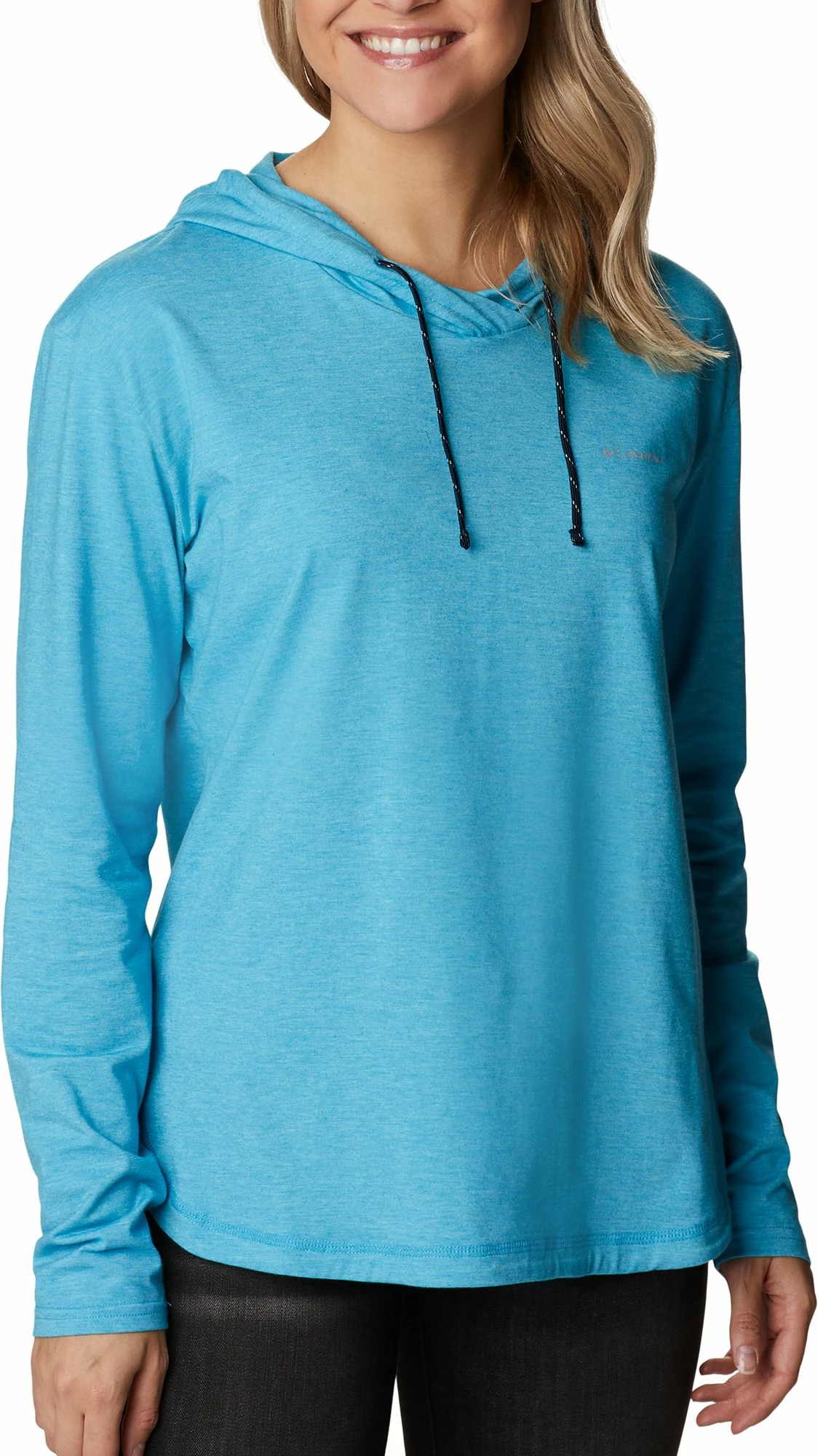 Best deal 😍 Columbia 👩 Women's Sun Trek Pullover Hoodie Black 😀