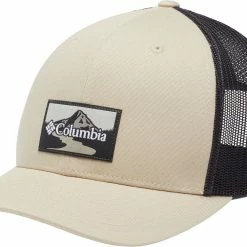 Hot Sale ✔️ Columbia Unisex Mesh Snap Back Hat For Men Delta/shark/mt Hood Circ 👍