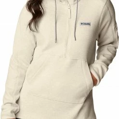 Cheapest 👍 Columbia 👩 Women's Sweater Weather Hooded Pullover Black Heather 🤩