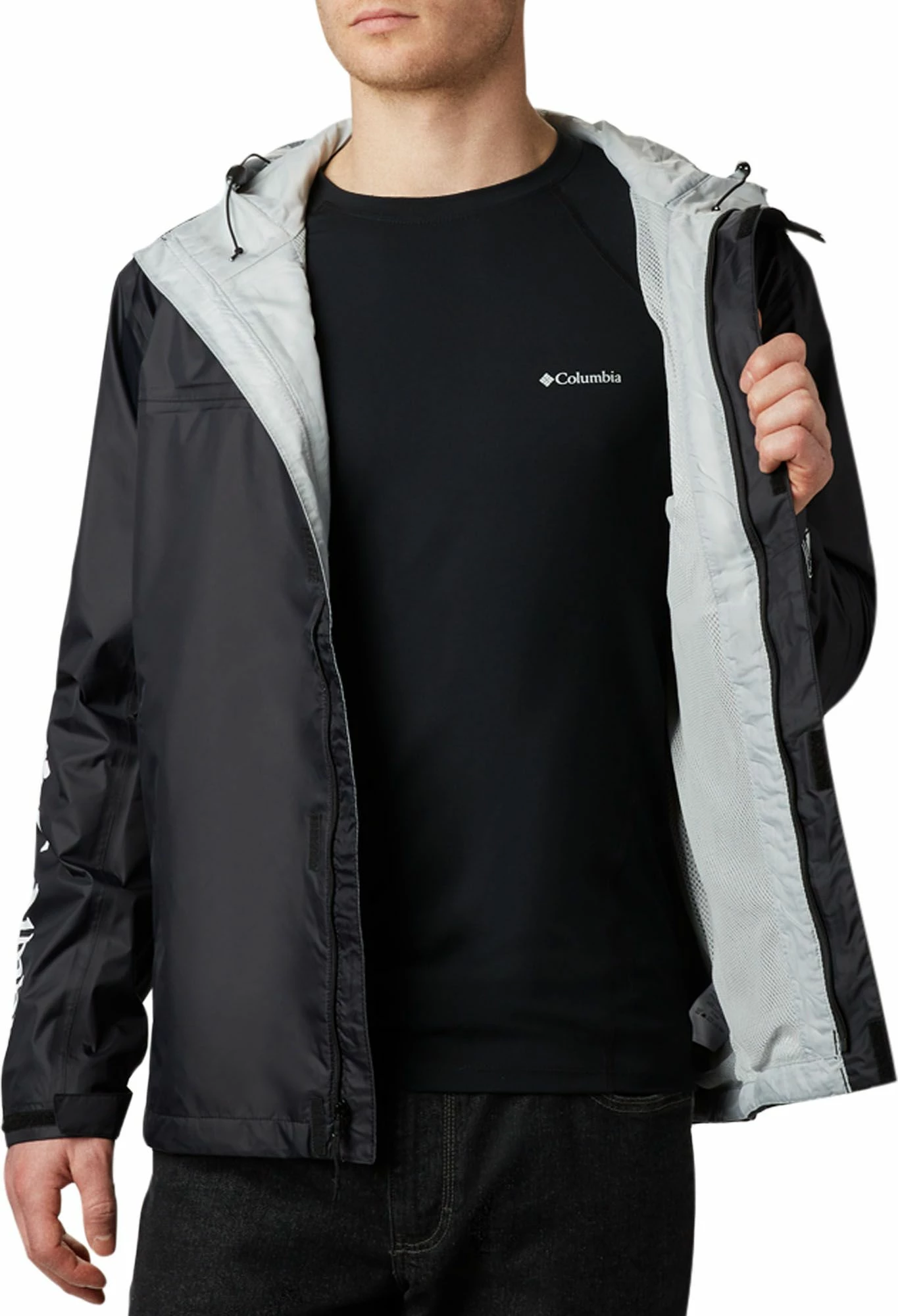 Best reviews of 😉 Columbia PFG Mens' Storm Rain Jacket Black 🎁 - Image 3