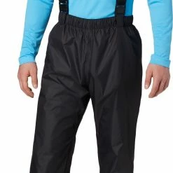 Outlet ⌛ Columbia Men's PFG Storm Bib Pants Black 😀