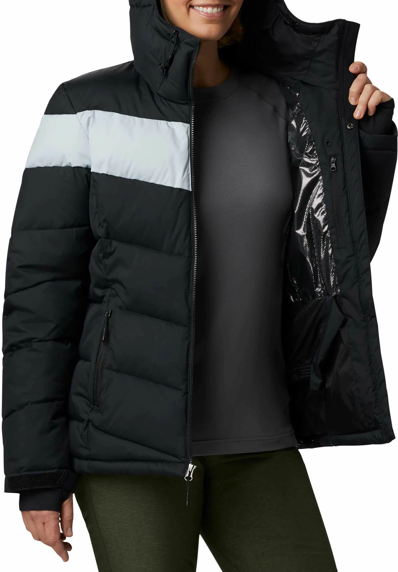 Deals 🥰 Columbia 👩 Women's Abbott Peak Insulated Jacket Black/cirrus Grey 🤩 - Image 4